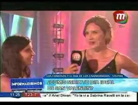 Paula nota en Informadísimos (sobre san Valentín) - 13 de Febrero