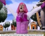 2x10 LazyTown hószörnye Lazy Town Sportacus MAGYAR
