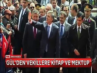 Abdullah Gül'den Vekillere 'Edirne'den Ardahan'a Herkesin Cumhurbaşkanı' Kitabı