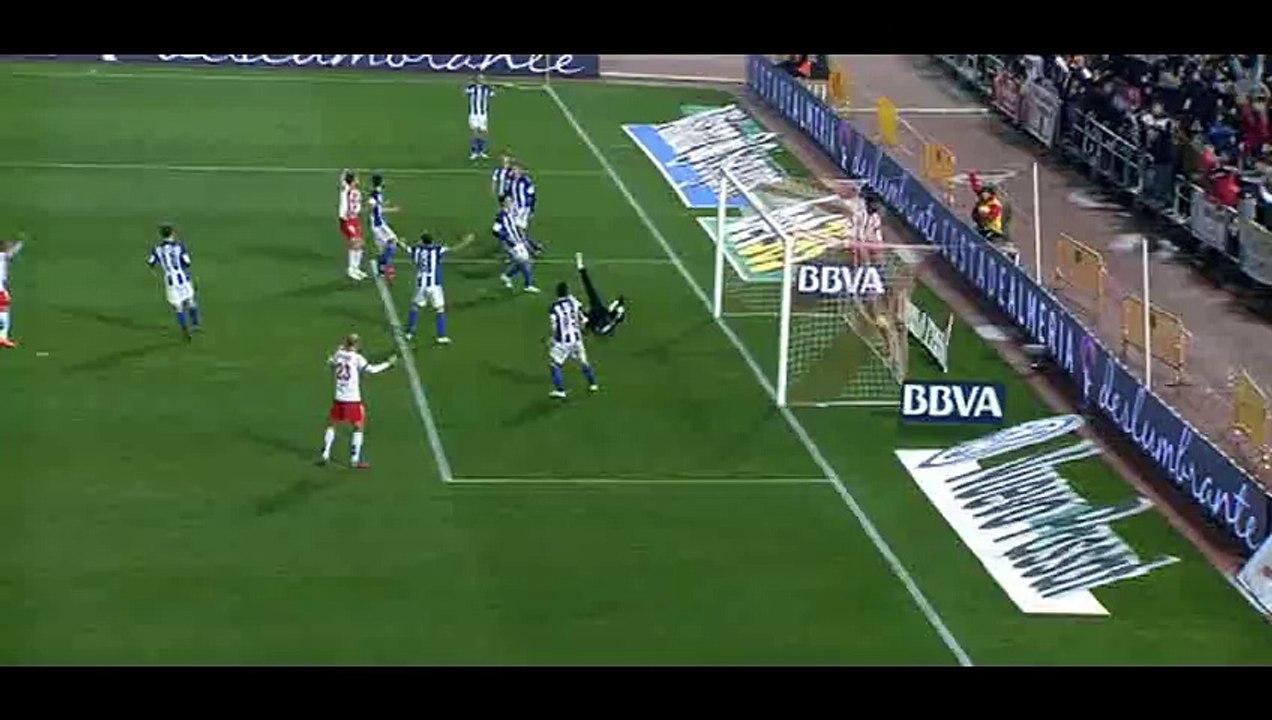 Goal Hemed - Almeria 2-1 Real Sociedad - 13-02-2015