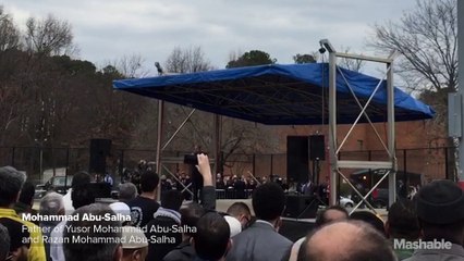 Father of slain Muslim students: 'This has hate crime written all over it'
