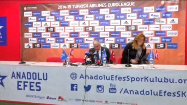 Potada Maçın Ardından - Fenerbahçe Ülker Başantrenörü Obradovic