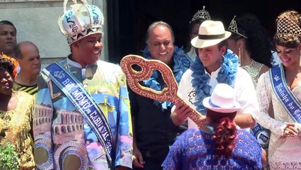 Rei Momo reina no Rio