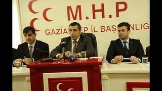 MHP GAZİANTEP İL BAŞKANI DR.MUHİTTİN TAŞDOĞAN AÇIKLAMALARDA BULUNDU...