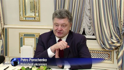 Ukraine: Porochenko accuse Moscou d'intensifier son offensive