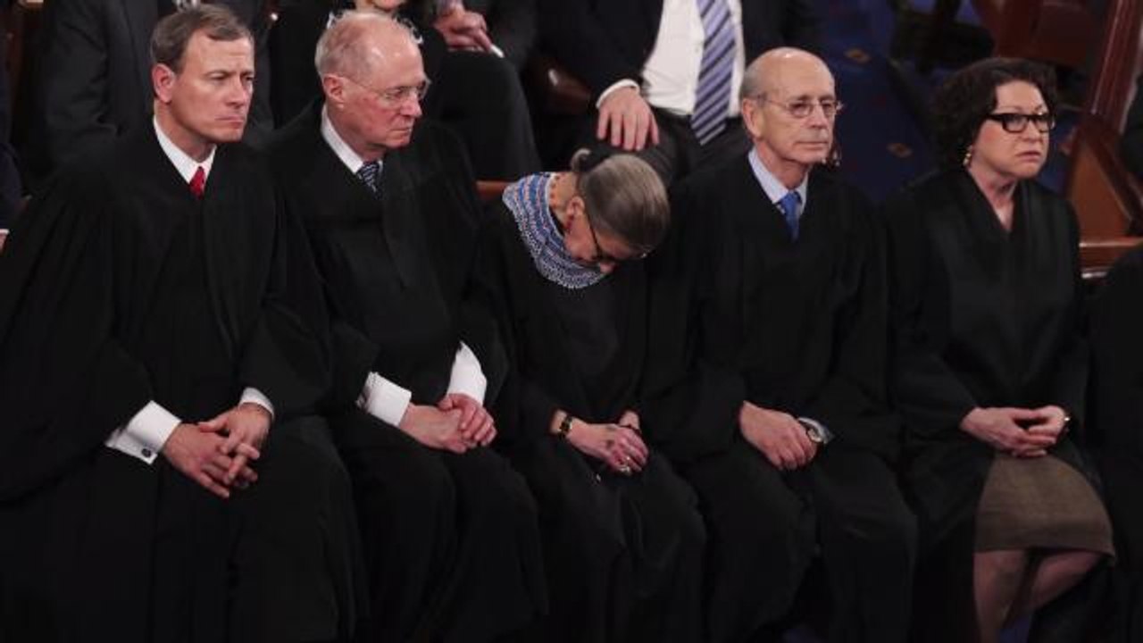 Justice Ginsburg Not '100% Sober' During State Of the Union