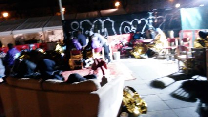 RÉVEIL À 4h30 À L'ESPACE HÉBERGEMENT de la Nuit solidaire pour le logemnent