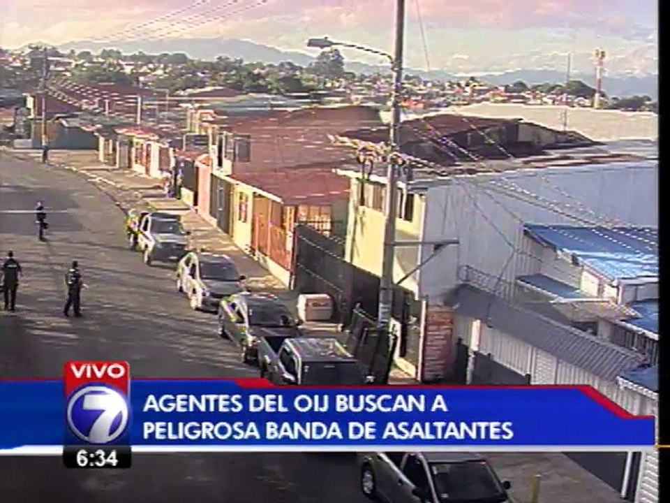 OIJ captura banda de bajonazos y robos a motociclistas