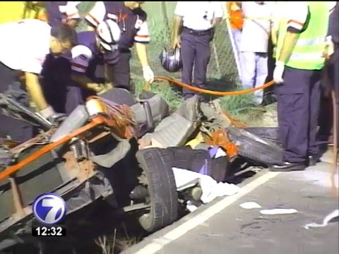 Acompañante y chofer de tráiler accidentado en el aeropuerto estaban ebrios