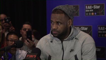LeBron James Speaks at All-Star Weekend