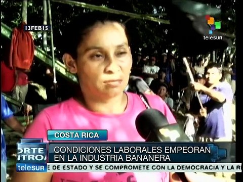 Costa Rica: empleados de empresa Del Monte, en huelga desde hace 1 mes