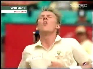 Brett Lee UNPLAYABLE delivery to Jacques Kallis