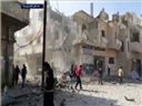 توقف المفاوضات بين النظام والمعارضة في حي الوعر بحمص