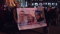 ABD'de Üç Müslüman Gencin Öldürülmesi - Amsterdam'da Anma (1)