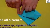 Origami Flower : cara membuat bunga dari kertas lipat origami #20