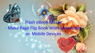 Flash eBook solution to make page turning book works smoothly on mobile devices