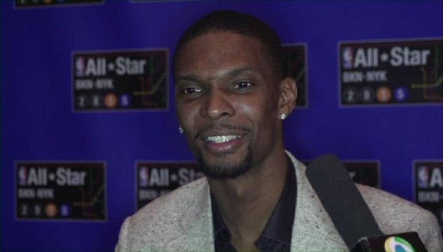 Chris Bosh Speaks at All-Star Weekend