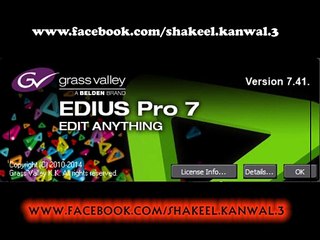 EDIUS pro 7.41 keygen & Crack Download Link