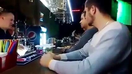 Having shots in Russia.