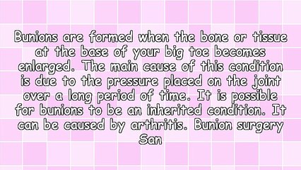 Methods Of Bunion Surgery San Francisco