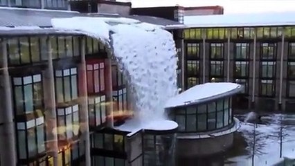 You Won't Stop Laughing Watching This-Funny Ice Sliding