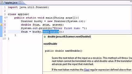 Java Programming Tutorial - 7 - Building a Basic Calculator