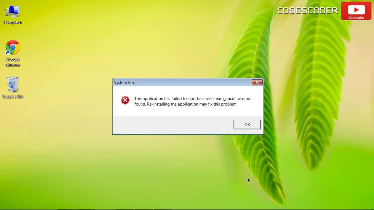 How to Fix STEAM_API.dll Missing Error