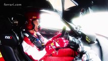 Vettel in the Ferrari FXX K