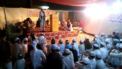 ( حافظ طیب جواد ) Taqreeri Muqabla in DARULQURAN Gulshan-e-Hadeed Ph2