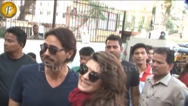 Arjun Rampal & Jacqueline Fernandez at Film 'Roy' promotion