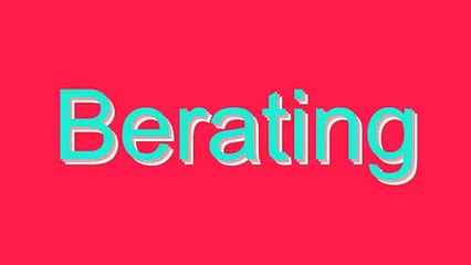 How to Pronounce Berating