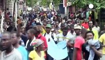 مظاهرات في هيتي تطالب بخفض أسعار الوقود وإقالة رئيس البلاد