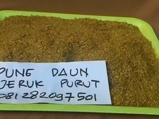 TEPUNG DAUN JERUK PURUT
