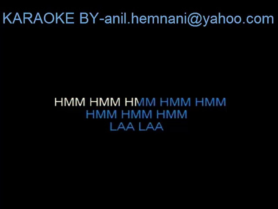 TUM KITNI KHOOBSURAT HO KARAOKE-KISHORE KUMAR-JUNGLE MEIN MANGAL