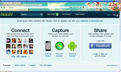 How to Create a Keek Account