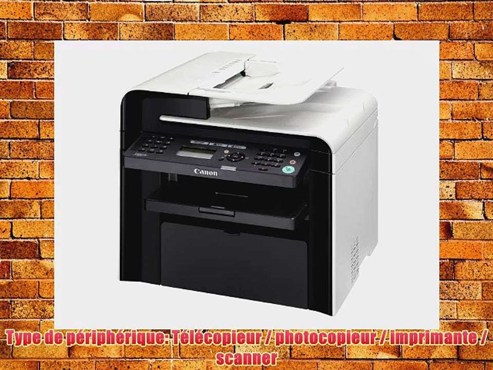 Canon i-SENSYS MF 4580dn Imprimante Multifonctions Laser Monochrome 4 en 1 USB 2.0
