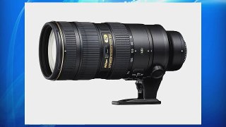 Nikon Zoom T?l?objectif AF- S NIKKOR 70-200 mm f/2.8G ED VR II