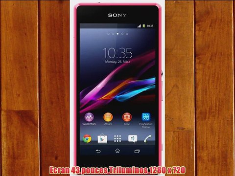 Sony Xperia Z1 Compact Smartphone d?bloqu? Etanche 5 pouces 16 Go Appareil photo 207 MP Android
