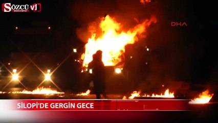 Silopi'yi savaş alanına çevirdiler