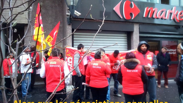 colere market drancy CGT 1920