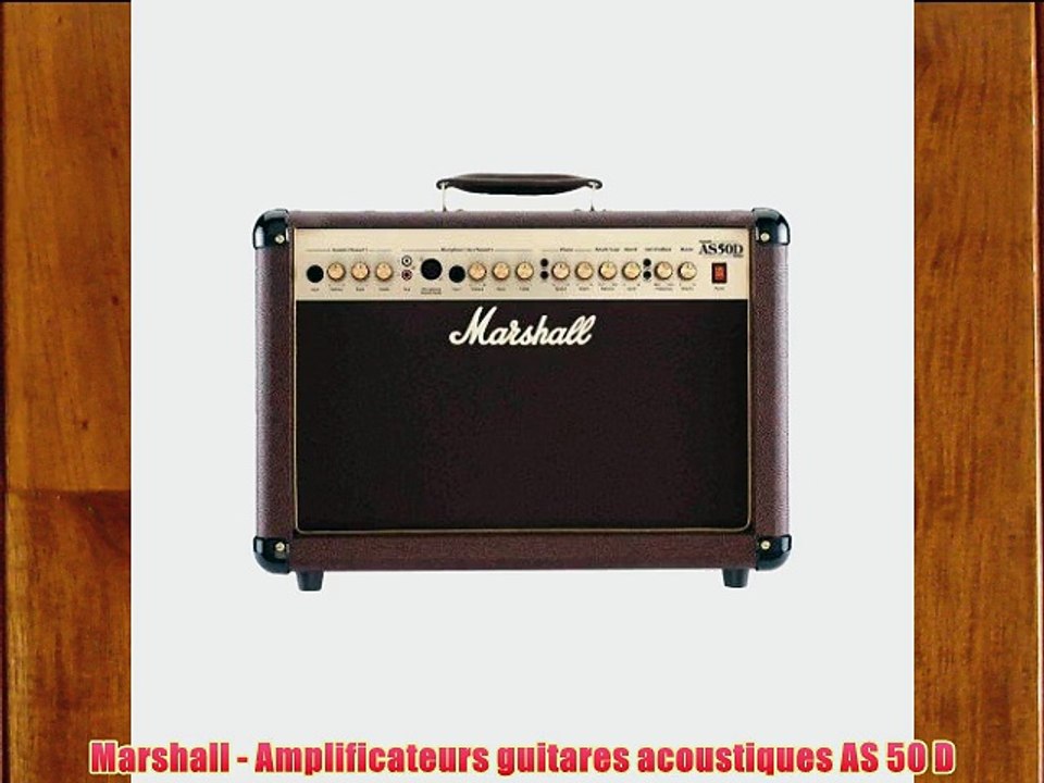Marshall - Amplificateurs guitares acoustiques AS 50 D