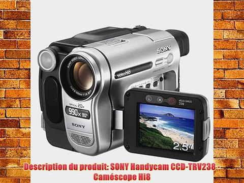 SONY Handycam CCD-TRV238 Cam?scope Hi8