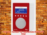 Tivoli Audio - PALPGRED - PAL  Radio portative FM/DAB/DAB  Rouge