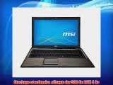 MSI CX61 2PC-802XFR Ordinateur portable 156 (3962 cm) Intel Core i5 4210M 26 GHz 500 Go 4 Go