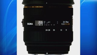 Sigma Objectif 24-70 mm F28 DG HSM EX - Monture Sony