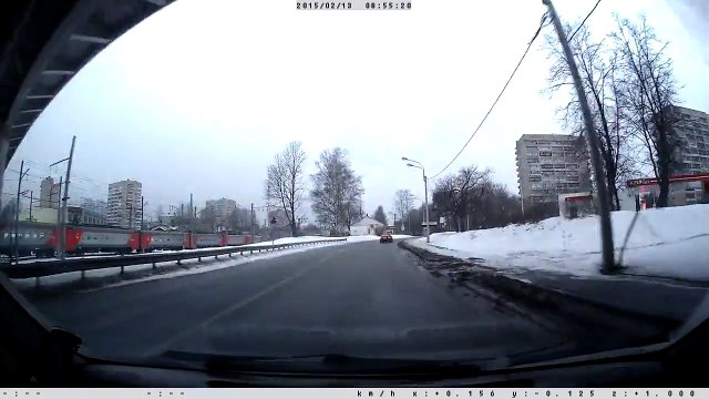 Не справился с управлением - ДТП Санкт - Петербург 13.02.2015