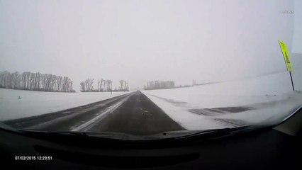 Ушел от лобового - ДТП 07.02.2015