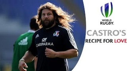"I'm a lover, Valentines Day is every day" - Italy's Martin Castrogiovanni on his recipe for love