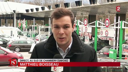 La neige arrive sur les routes des Alpes