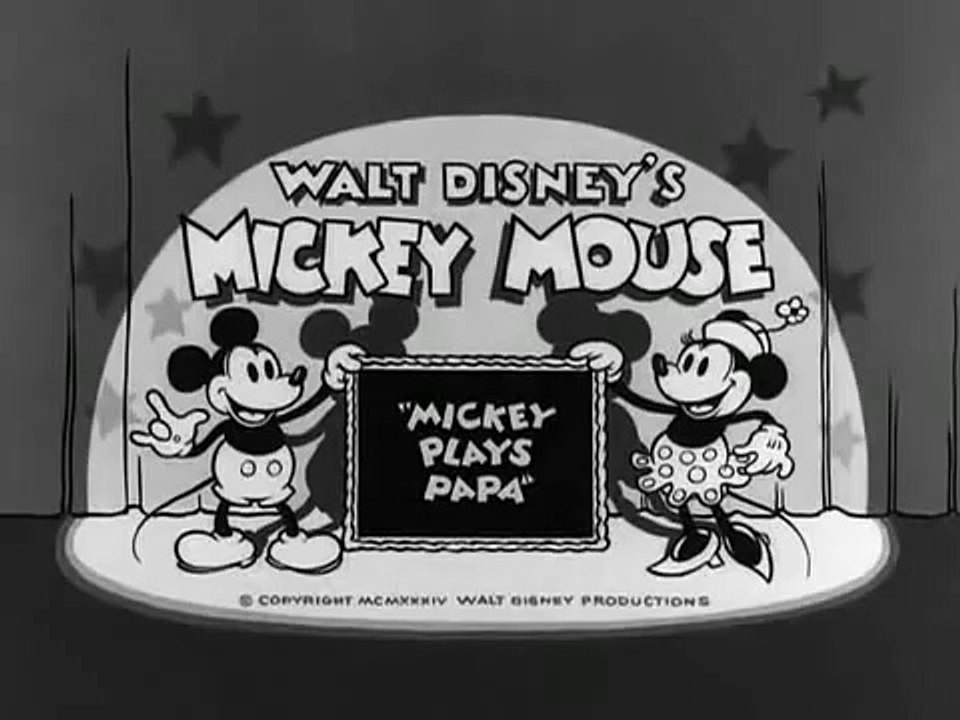 1934 Walt Disney Animation- Walt Disney Animation History - (1934)